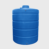 Бак 2000л. овально-вертикальный Aquaplast