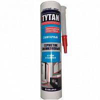 Titan Professional герметик силиконовый санитарный белый 280мл*