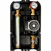 Насосная группа с прямым контуром 1" с насосом Grundfos UPSO 25-65 в теплоизол SDG-0001-002502 STOUT