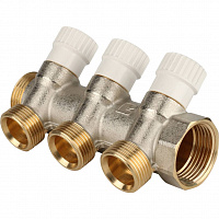 Коллектор регулируемый 1"х3/4" ЕК 3вых. Stout SMB 6851-013403