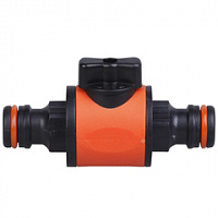 AQUAPULSE AP1021 Двухсторонний коннектор с запорным краном