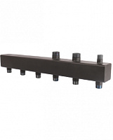 RDG-0017-005003 ROMMER Стальной распределительный коллектор 3 отопительных контура 1,1/2х1,1/2