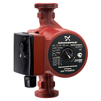 Насос циркуляц. UPS 25-50 (1", 230В)(96281424) 130 без гаек Grundfos
