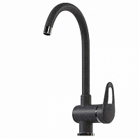 Смеситель для кухни 40к MIXLINE ML-GS04 (343) антрацит высок. излив код 547678