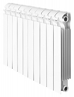 Global STYLE PLUS 500 слоновая кость радиатор биметаллический 8 секций