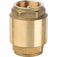 Обратный клапан пружинный муфтовый с мет. седлом 1/2" Stout SVС0001000015