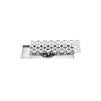 83050G ЛЮКС Душевой трап Gappo, 100х300 хром