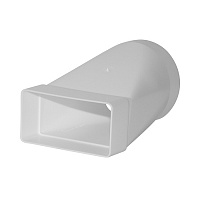 Соединитель 60х120/D100 эксц плоский/круглый 612СП10КП ФЛЕКС