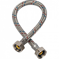 Гибкая подводка для воды 1/2"x1/2" г-г 0,3м STOUT