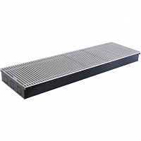 SCN-1100-0830100 STOUT Конвектор внутрипольный SCN 80.300.1000 (Решётка роликовая, анодированный алюминий)
