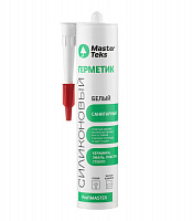 Герметик силиконовый MasterTeks ProfiMaster санитарный 290 мл белый