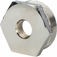 SFT-0029-011212 STOUT Футорка никелированная 1"1/2X1/2