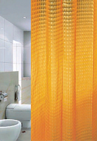 Штора для ванной 3D Orange ZALEL 180*180 3D-002 б/колец код522445