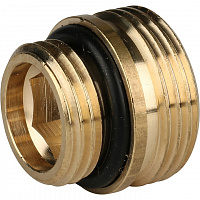 Ниппель (переходник) НР-НР 1/2"х3/4"EK O-ring для узлов нижнего подключения Stout SFT-0049-000002 