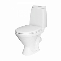 Унитаз-компакт КАМА эконом (кос, нижн, арм.Уклад, сид.полипр) Sanita код529933